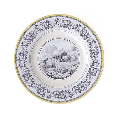 Prato Raso em Porcelana Premium