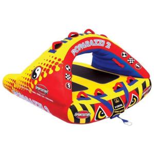 Boia Rebocável Inflável Para 2 Pessoas, Resistente, SPORTSSTUFF, Vermelho