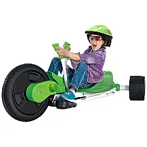 Triciclo de Tração Elétrico Infantil 12V com 3 Rodas e Velocidade Max de 8 km por hora, TOBBI, Verde