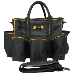 Bolsa de Ferramentas Organizadora com Compartimentos, KUNN Supply Carrier bag, Preto