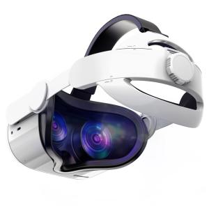 Replacement Oculus Quest 2 Elite Head Strap 3 in 1 Version, Kuject Detachable Adjustable Headband Strap, Lightweight Portable Oculus Quest 2