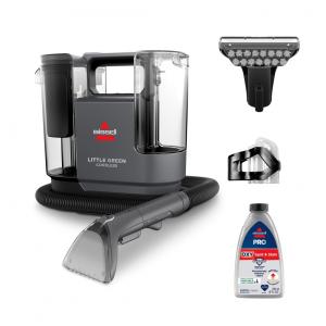 Extratora e Higiniezadora de Carpetes e Estofados Sem Fio com 2 Modos de Limpeza e Sucção Poderosa, BISSELL, Preto