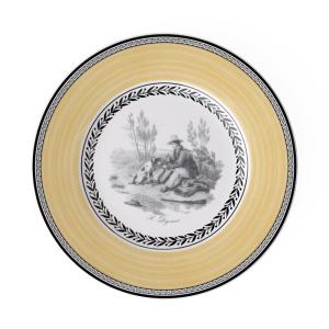 Prato para Salada de 22 cm, Mais Elegância em Sua Mesa com Formato Redondo e Material de Porcelana Premium, Villeroy Boch, Branco