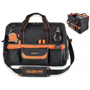 Bolsa de Ferramentas Organizadora com 32 Compartimentos, WELKINLAND, Prateado