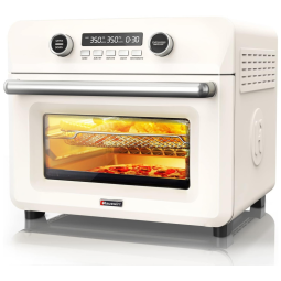 Forno Elétrico de Bancada 10 em 1, Capacidade 26L, Aço Inoxidável, 1200W, 110v, HAUSWIRT K5, Branco