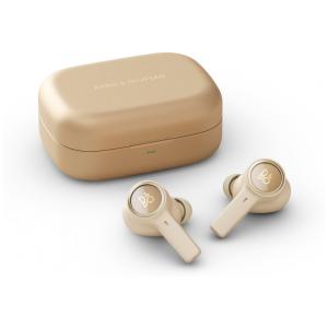Fones de Ouvido Bluetooth sem Fio com Microfone e Cancelamento de Ruído, à Prova Dágua, Duração 20H, BANG OLUFSEN 1240601, Dourado