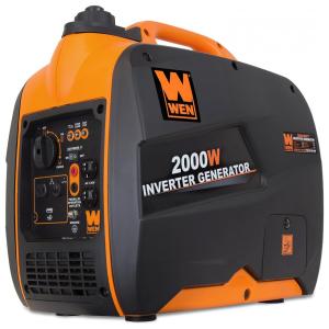 WEN Estação de Energia Portátil 2000W Silencioso 120V CA Tomada 3 Pinos 12V DC USB de 5V Tela LCD Luz LED