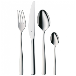 Conjunto de Talheres 24 peças Para 6 Pessoas Cromada em Aço Inoxidável, WMF