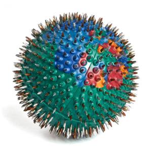 Bola de Massagem para Mãos, Pés de Acupuntura LYAPKO 656 Agulhas. Massageador Ativo de Acupressão Premium para Adultos e Crianças.