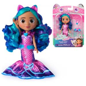 Boneca Mertastic Gabby da Casa da Gabby: Aventura Subaquática com Acessórios,Gabby's Dollhouse