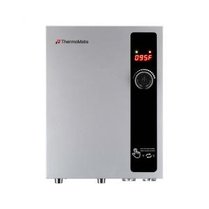 Aquecedor de Água Elétrico de Passagem Thermomate Cinza 24kW Digital Residencial Casa Inteira Modelo ET240 240V