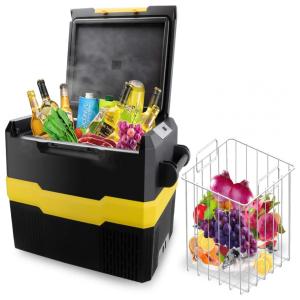 Cooler, Geladeira Elétrica Automotiva 47L Portátil, 12V DC AC, 110v, SCHLO GF45S, Preto