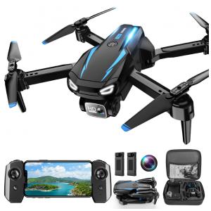 Drone FPV com Câmera 1080P HD, para Crianças, Adultos e Iniciantes, Motor Sem Escova, Pairar Estável, Gestos Selfie e Waypoint Fly