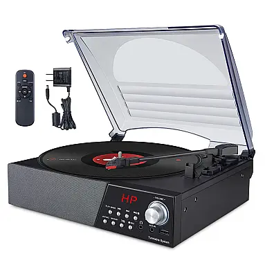 Toca Discos Retro 3 Velocidades