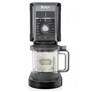 Sorveteira Ninja CREAMi Deluxe Preta 2 Potes 710 ml 11 Programas XL NC501 110V