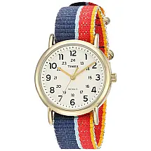 Relógio Weekender Unissex Multicolorido 9J, TIMEX TW2R10100, Azul