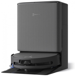 Robô Aspirador e Mop ECOVACS Preto Sucção 30.000Pa OZMO Roller Auto-limpeza X9S PRO OMNI 110V