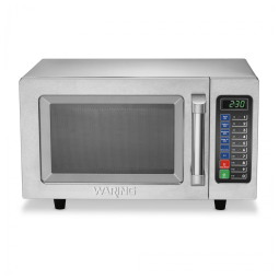 Micro ondas 25 Litros Multifuncional de Aço Inoxidável, 1000W, 110v, WARING WMO90, Prateado