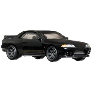 Carrinhos Hot Wheels, Nissan Skyline GTR DieCast Premium Escala 1:64 Inspirados nos Filmes Velozes e Furiosos para Colecionadores