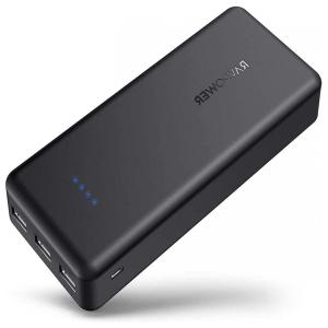 Powerbank Carregador Portátil 22000mAh Bateria LCD 3 Saidas Escritorio Viagem
