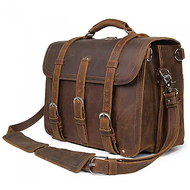 Bolsa Maleta de Couro Masculina