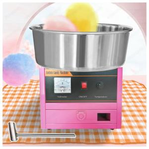 Time Wave Máquina de Algodão Doce Elétrica Profissional à Prova de Respingos, 110V, 400W, Rosa