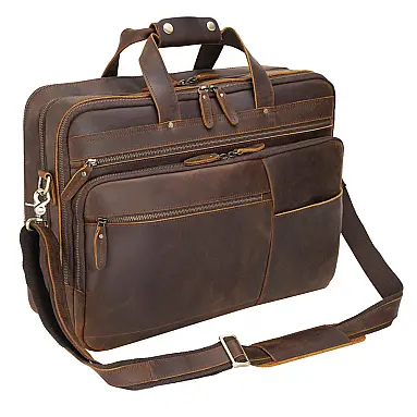 Bolsa Carteiro Masculina de Couro