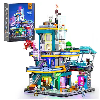 Kit Montagem FUNWHOLE Cyberpunk Mansion