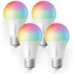 Zigbee Lâmpada LED Colorida Inteligente Wi Fi, Controle de Voz, 60W, 6 Un, SENGLED E11 N1EA, Rosa escuro