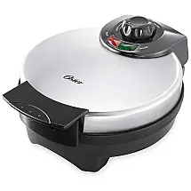 Máquina de Waffle,Temperatura Ajustável, 1080W, 110v, OSTER CKSTWF2000, Prateado