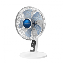 Ventilador de Mesa com 4 Velocidades, Ultra Silencioso, 110V 45W, Rowenta VU2730, Branco