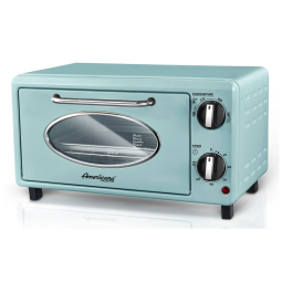 Forno Elétrico de Bancada com Controle de Temperatura e Temporizador, 1000W, 110v, ELITE GOURMET ETO147M, Menta