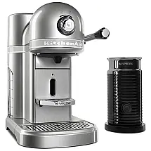 Cafeteira Elétrica Nespresso KitchenAid Com Batedor de Leite Cor Pérola de Açúcar
