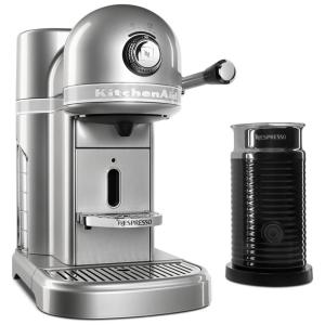 Cafeteira Elétrica Nespresso KitchenAid Com Batedor de Leite Cor Pérola de Açúcar