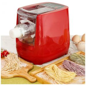 Máquina de Macarrão Automática com 12 Formas Diferentes Aço Inoxidável, 110v, NEWHAI, Vermelho