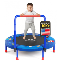 Cama Elástica Infantil Dobrável com Alça Ajustável Ideal para Crianças