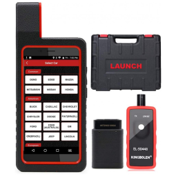 Scanner Automotivo X431 Bluetooth 94 Marcas 10000 Modelos Multi Idiomas À Prova dágua, LAUNCH, Vermelho