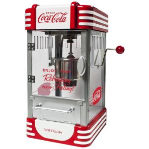 Nostalgia RKP730CK Coca Cola Máquina de Pipoca 110V, Vermelha