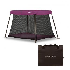 Cercadinho para Bebê com Colchão Confortável e Bolsa de Transporte, Dream On Me, Rosa