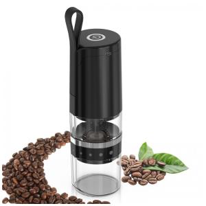 Moedor de Café Elétrico Portátil Ajustável com 5 Configurações de Moagem, 110V, TastLi, Preto
