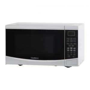 Micro Ondas de Bancada 25L com 6 Programas, 110V 900W, West Bend WBMW92W, Branco