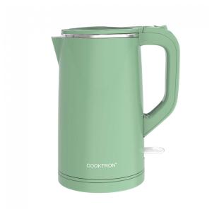 Chaleira Elétrica 1.7L com Desligamento Automático e Proteção de Fervura, 1500W, 110v, COOKTRON, Verde
