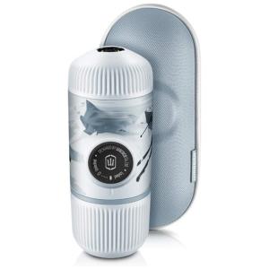 Cafeteira Elétrica Expresso Portátil 80 mL, 18 Bar, com Capacidade de 11g de Café Moido, Branca, WSSBK, Branco