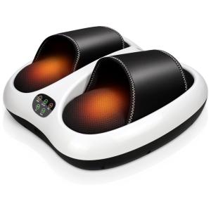 Massageador Elétrico de Compressão para Pés com 2 Modos e 2 Intensidades, Bivolt, SEJOY, Branco