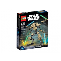 Star Wars 75112 Kit de Construção Geral Grievous com 186 Peças, LEGO 6117518, Cinza