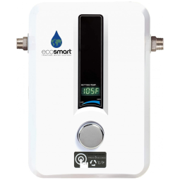 Aquecedor de Água Tankless Elétrico EcoSmart Branco Autosensível ECO 11 13 kW 220V