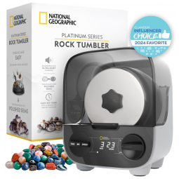 Polidor de Rochas Profissional e Silencioso para Crianças e Adultos, National Geographic