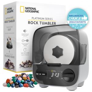 Polidor de Rochas Profissional e Silencioso para Crianças e Adultos, National Geographic