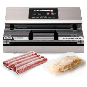 Seladora a Vácuo Úmido, Seco com Painel de Controle Digital, 110v, AVID ARMOR A100, Prateado