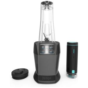 Liquidificador Nutri com tecnologia FreshVac, base Auto iQ de 1100 watts, 2 velocidades manuais e 2 copos FreshVac de dose única com tampas